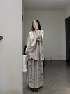 Mutedance 25 Spring/Summer Printed Skirt MD-MD25SS132-GREY (MD25SS131)